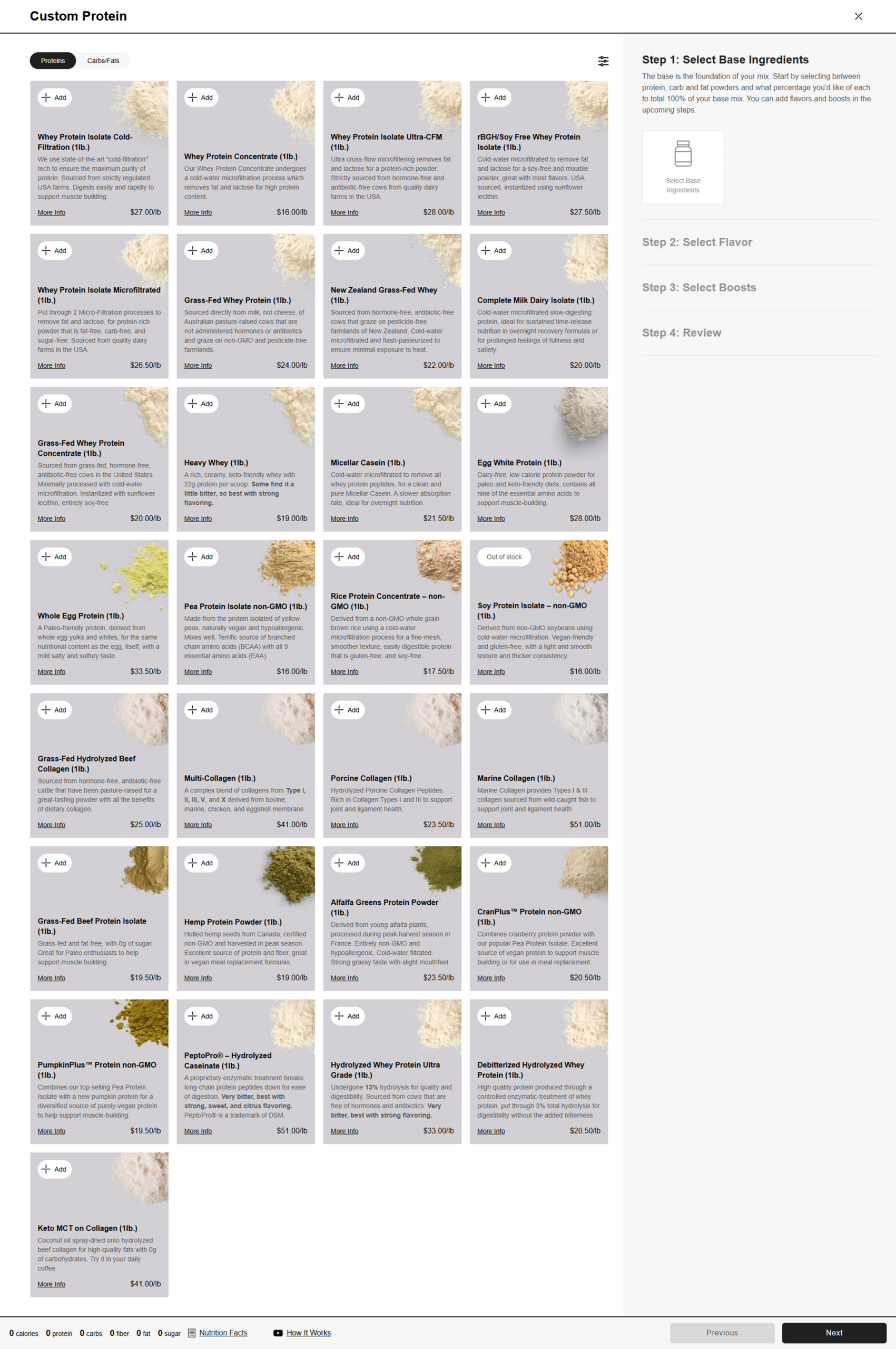 Add to Cart Page Full Preview