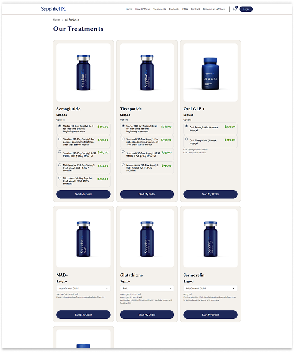 Product Front View